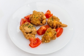 Bar La Unin: Aletes de pollastre