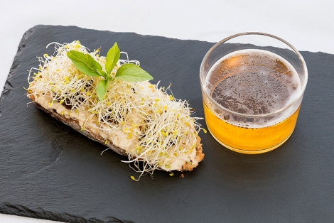 Torrada vegana & cervesa artesana